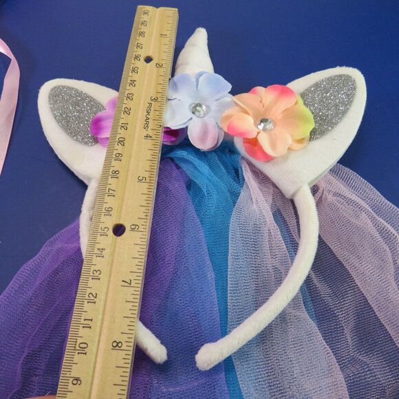 Plush Princess Wand & Unicorn Headband Halloween costume accessory - Picture 8 of 13